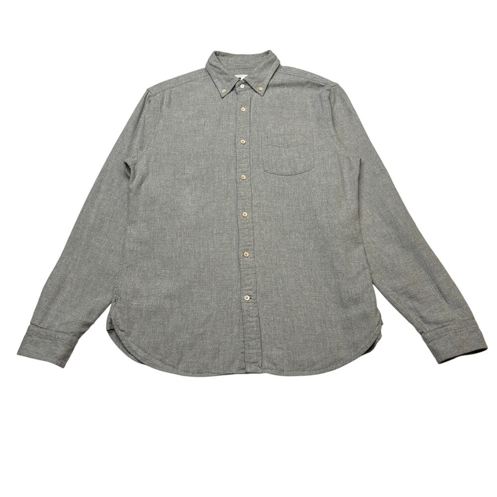 Alex Mill Long Sleeve Button Down Shirt Men's Medium Quiet Luxury Minimalist